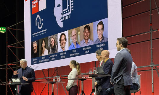 Swissbau-Podium